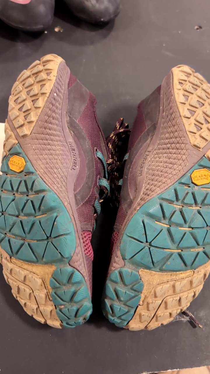 Merrell Shoes (Running) W8/39.5 Purple Trail Glove 6