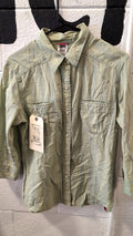 The North Face Longsleeve (Button-Up) L Green