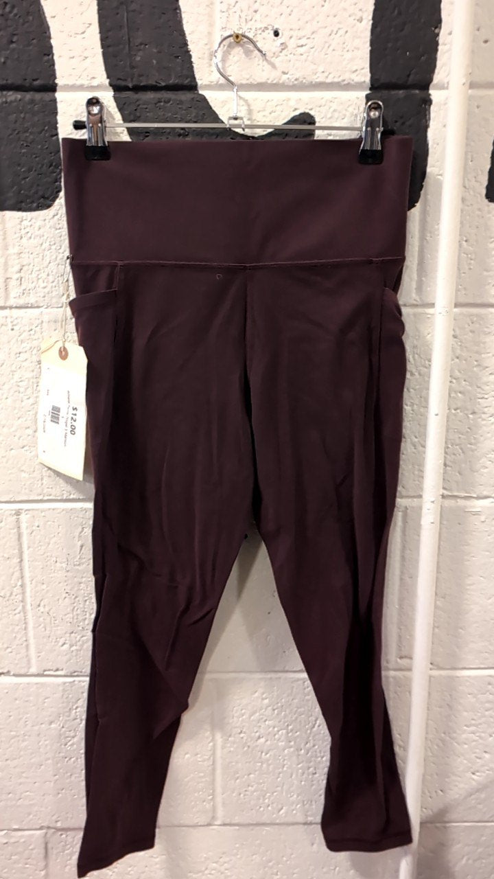 Athleta Pants (Yoga) S Maroon