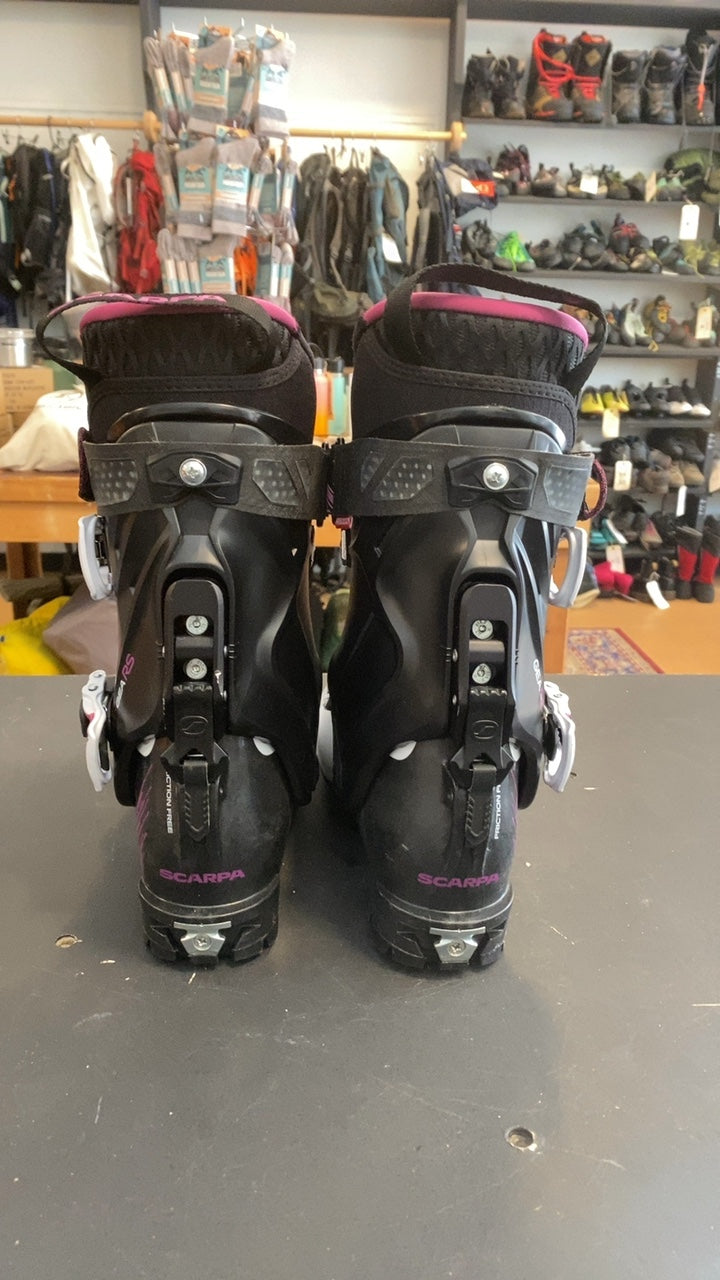 Scarpa Gea RS Ski Boots M 24 Black/White/Pink