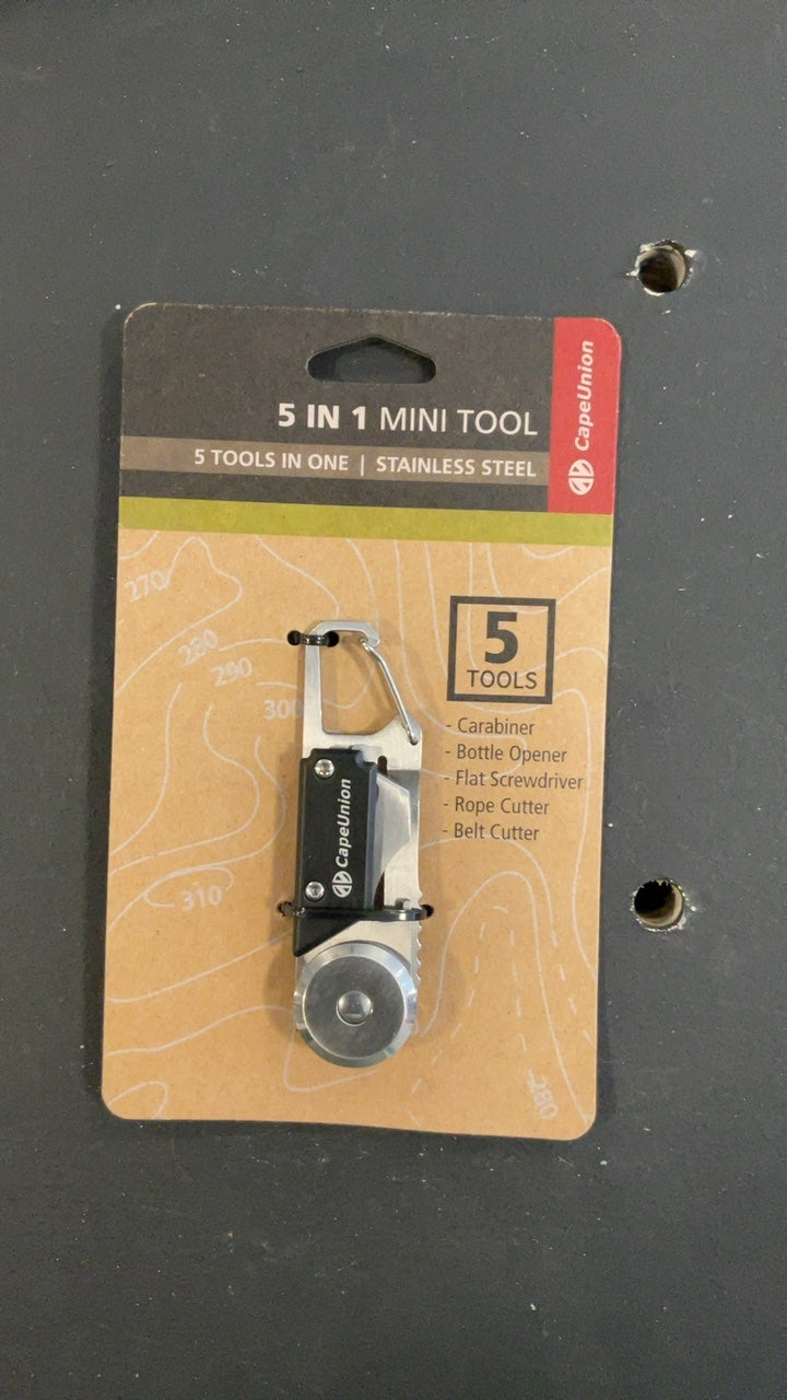 Cape Union Tool Black 5 in 1 MT81