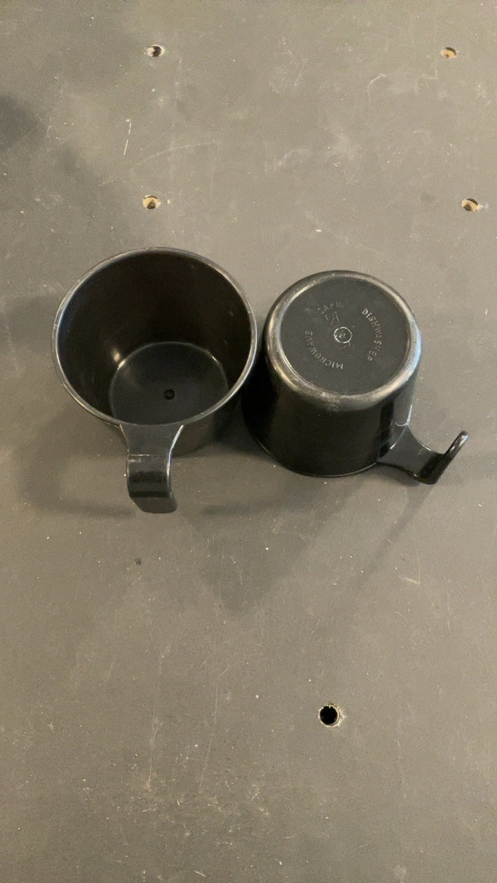 Unknown Camping (Utensils) Black Mug