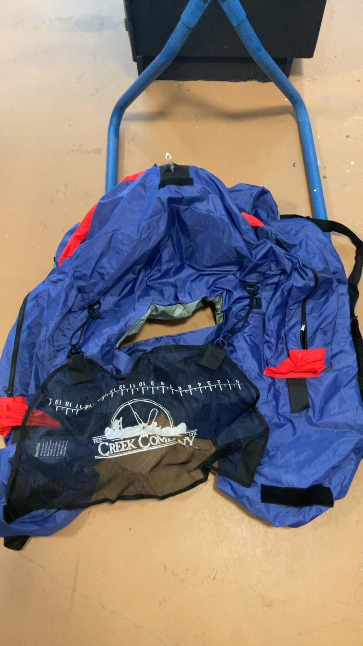 Creek Company Raft Blue U-Boat 2000 Float Tube