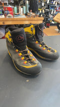 La Sportiva Trango Tech Leather GTX Hiking Boots 43/10 Grey/Yellow