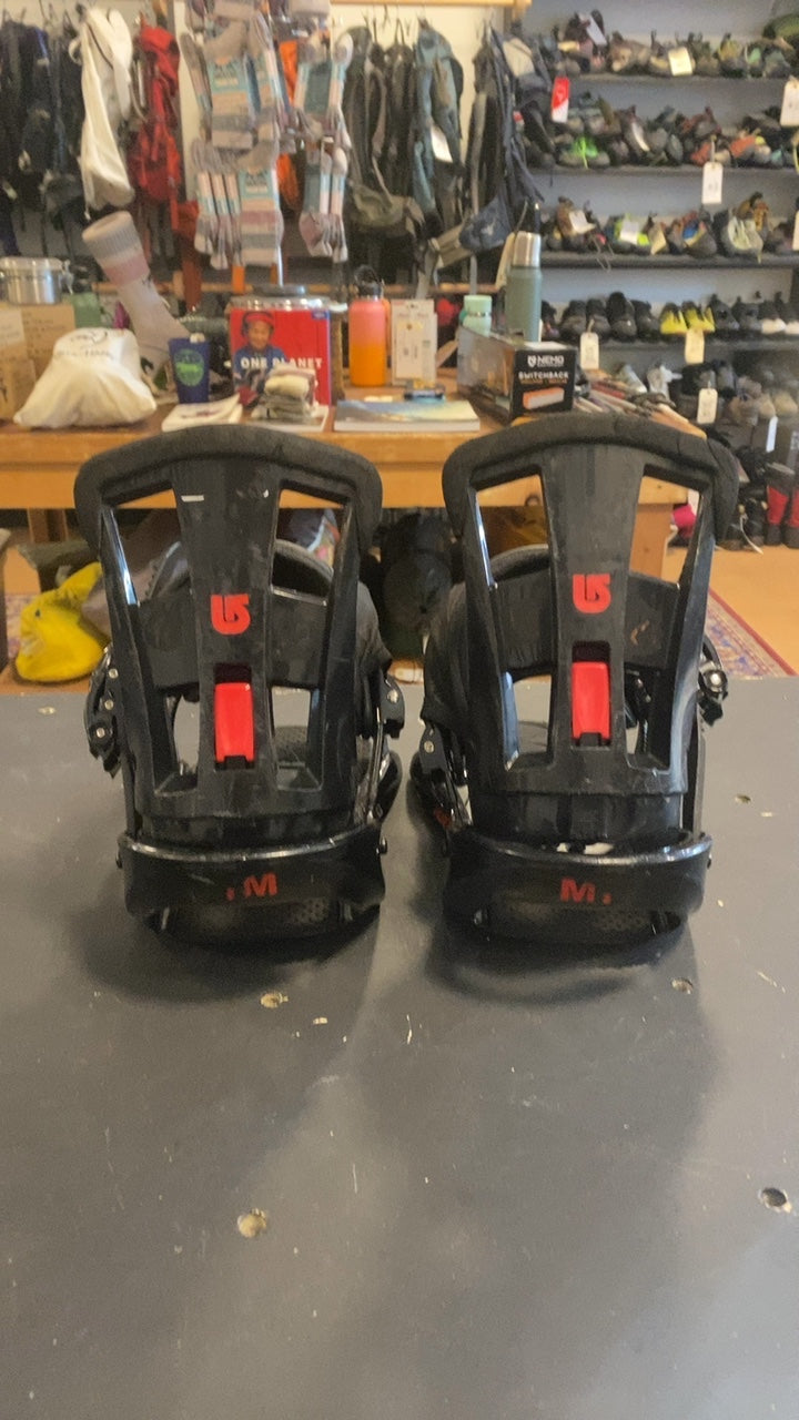 Burton Snowboard Bindings M Black