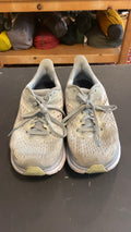 Hoka Clifton 8 Shoes W's 7.5 (Wide) Grey/Orange