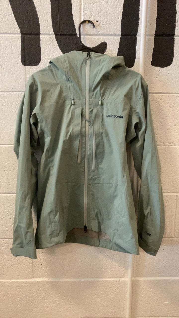 Patagonia M10 Storm Rain Jacket W's S Green