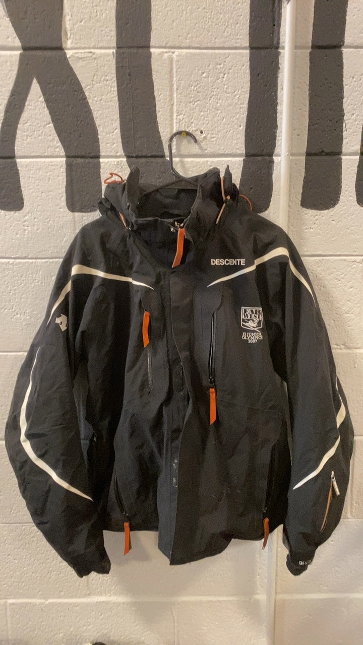 Descente J3 Junior Olympics 2006 Snow Jacket XS Black