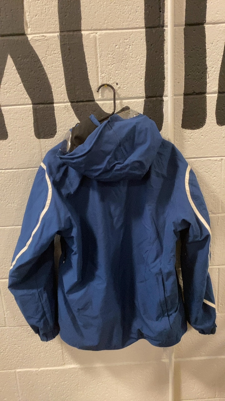 Descente Far West Junior Champions 2012 Air Drive Ski Jacket S Blue/White