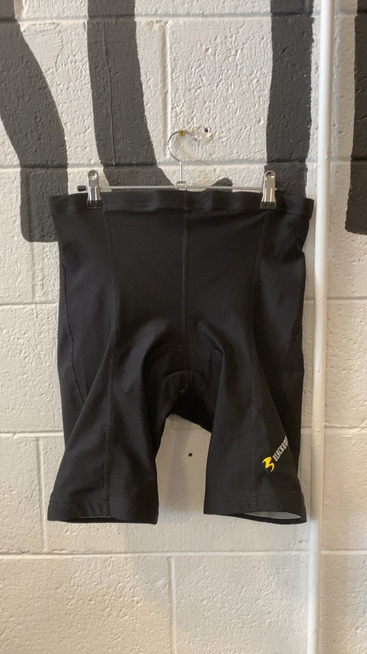 BlackBottoms Padded Cycling Shorts XL Black