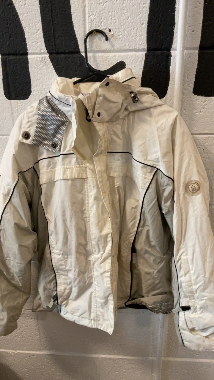 Nils Jacket (Full Zip/Snow) 8 White/ Grey