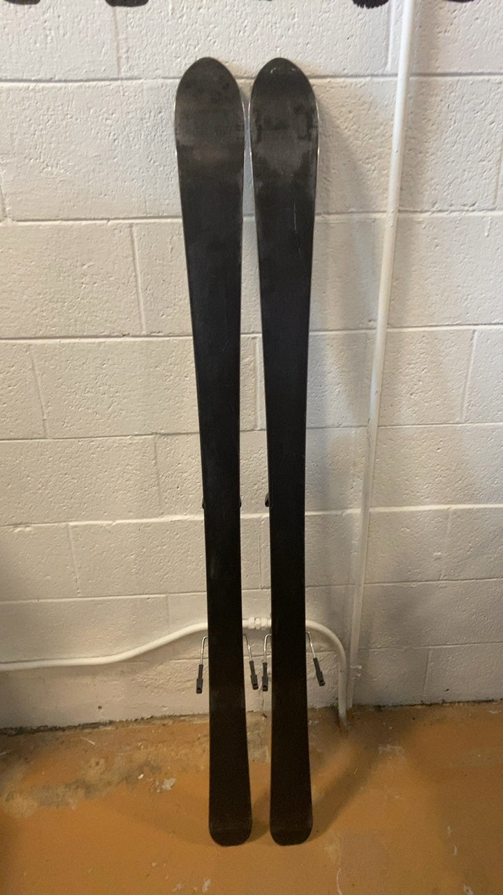 K2 Omni Jr. Skis 146cm Grey/Yellow w/ Rossignol Axium 100 Bindings