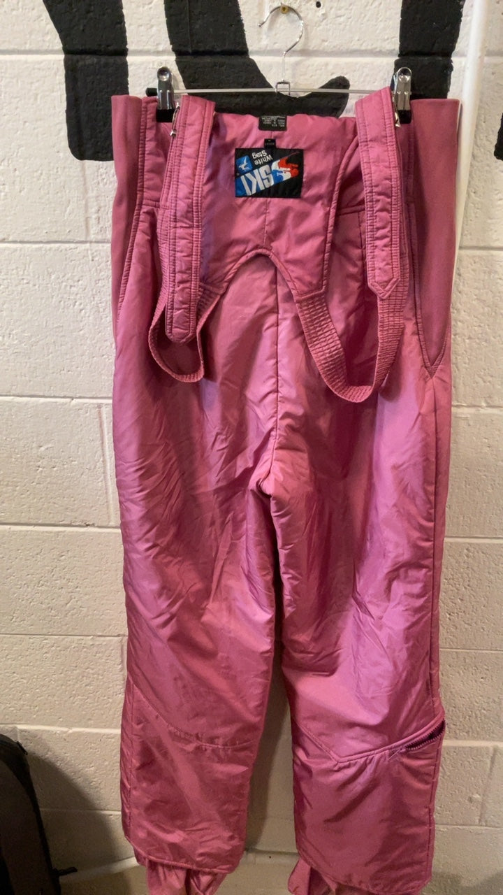 White Stag Bib (Snow) 14 Pink Insulated