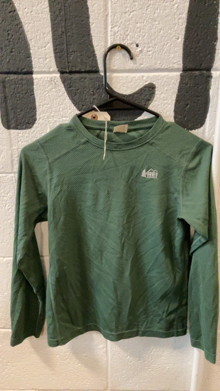 REI Base Layer (Top) Youth M Green