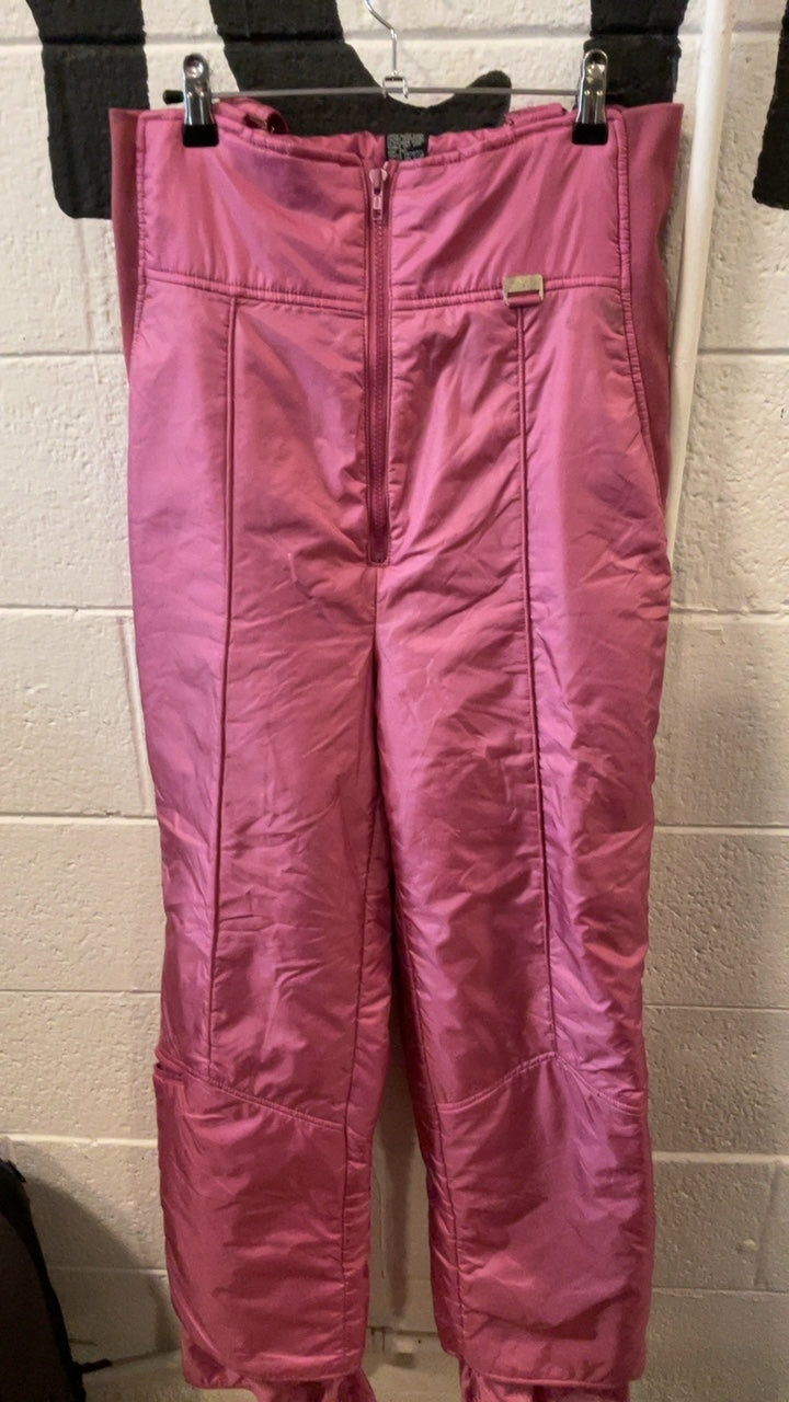 White Stag Bib (Snow) 14 Pink Insulated