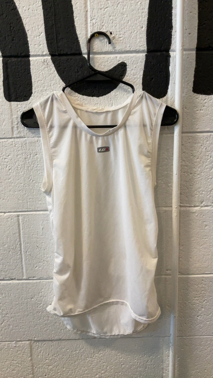 LG Base Layer (Top) L White Mesh