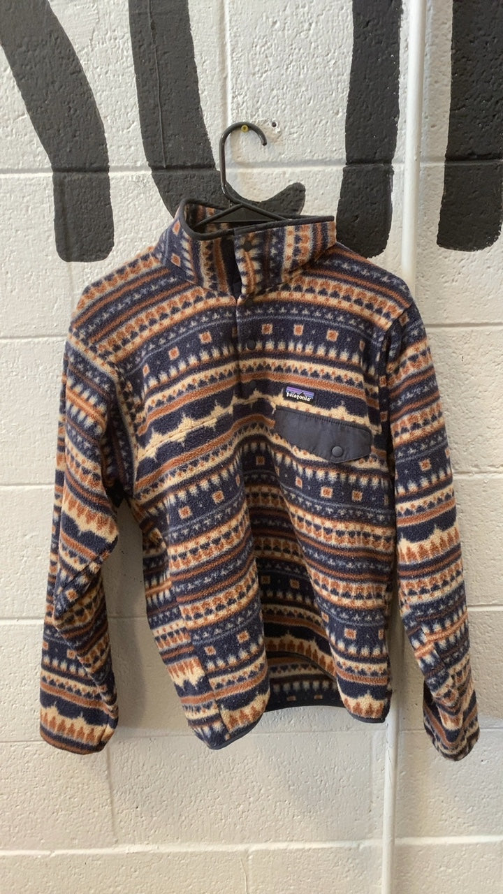 Patagonia Synchilla Jacket XXS Blue/Orange