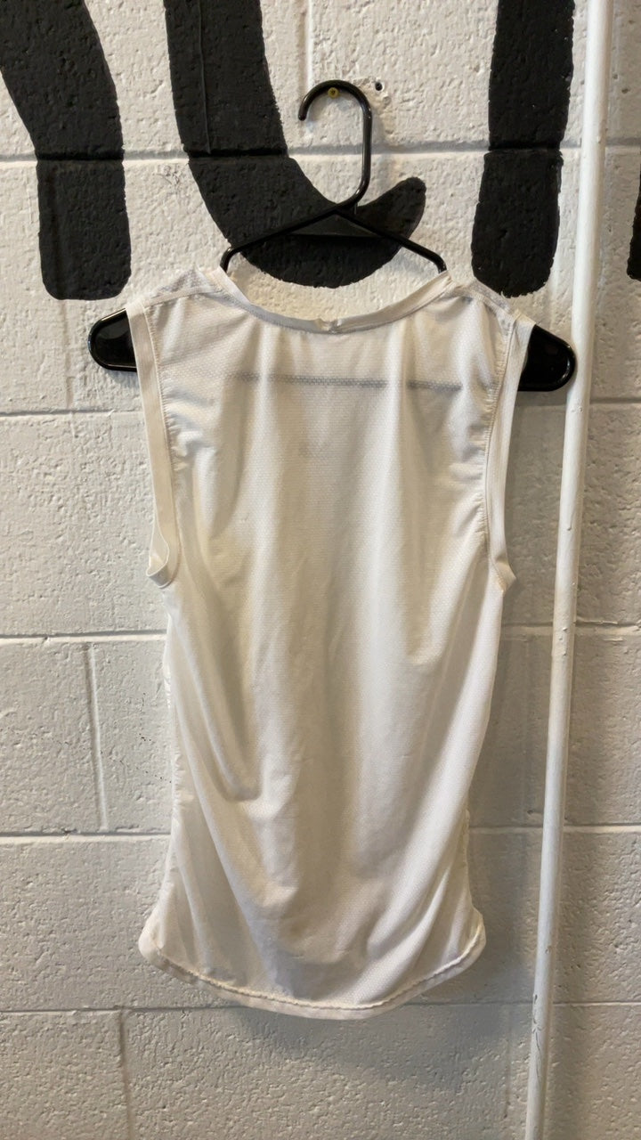 LG Base Layer (Top) L White Mesh
