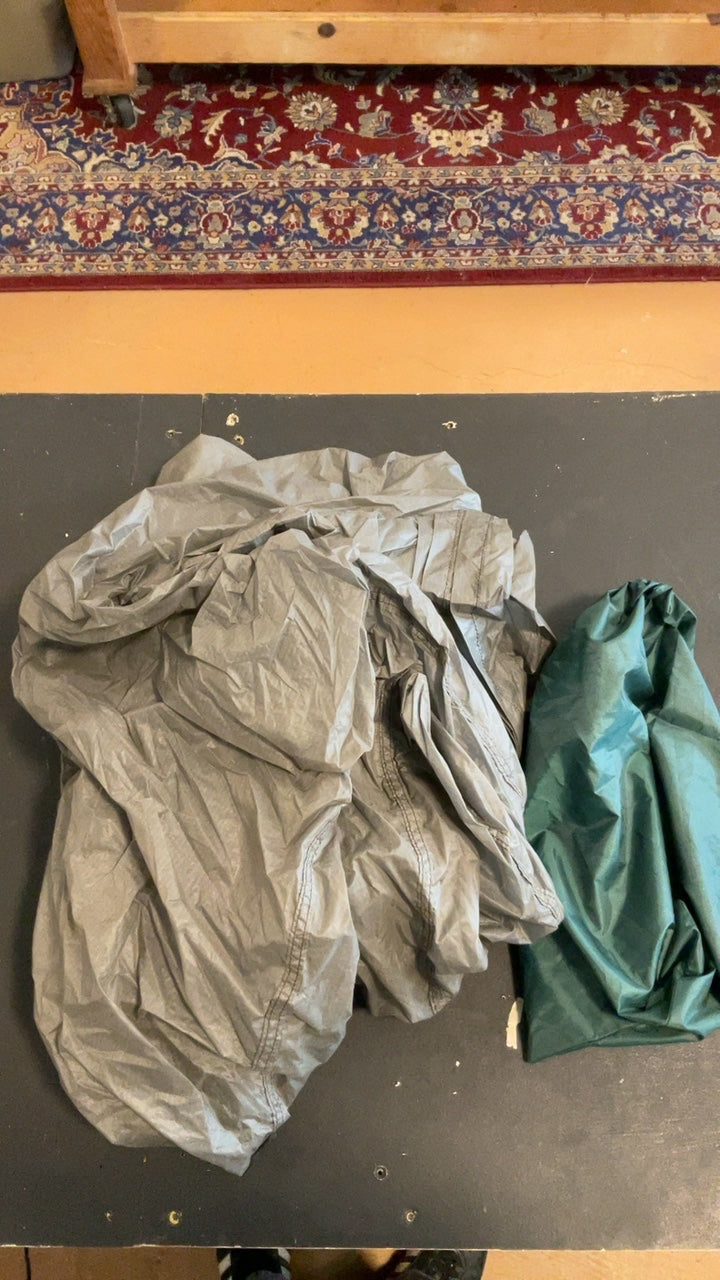 Oware USA Tarp 9'x7' Grey Pyramid Tarp