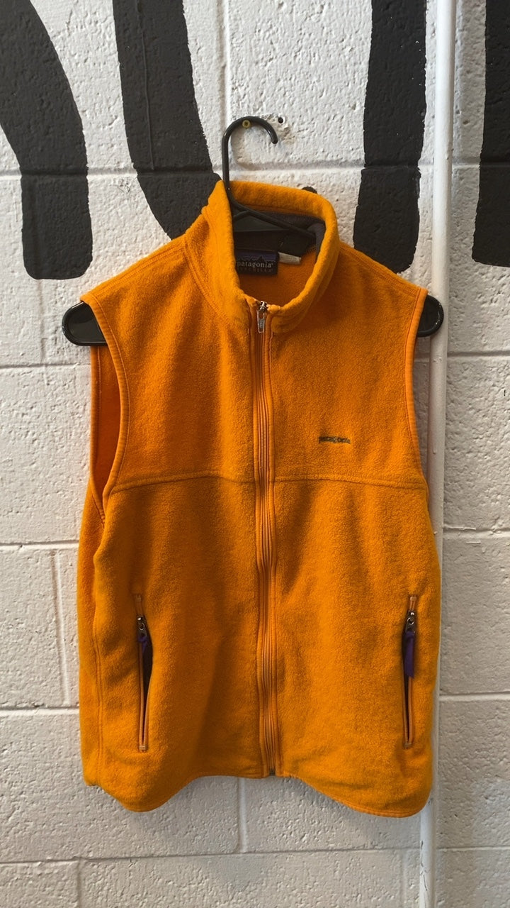 Patagonia Synchilla Vest S Orange
