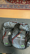Axiom Bike Bag Red/Grey Pannier Set