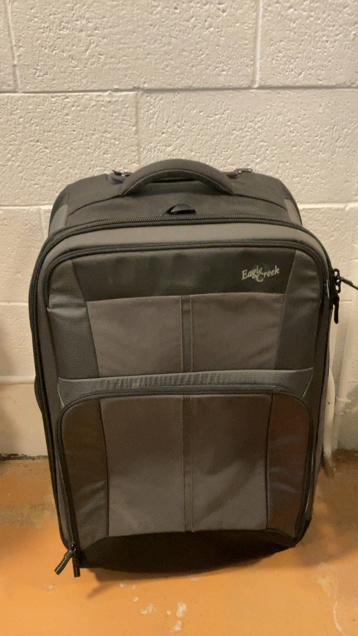 Eagle Creek Luggage Black/Grey Rolling