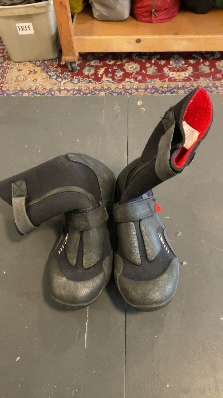 O'Neill Shoes (Surfing Booties) 9 Black 5mm Firewall Layer
