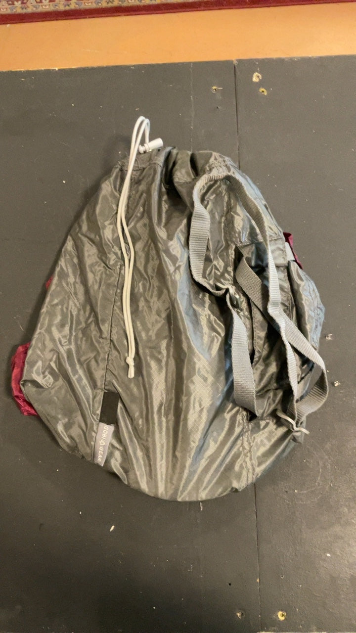 Gobi Gear Stuff Sack Maroon Multi Pocket Segsack