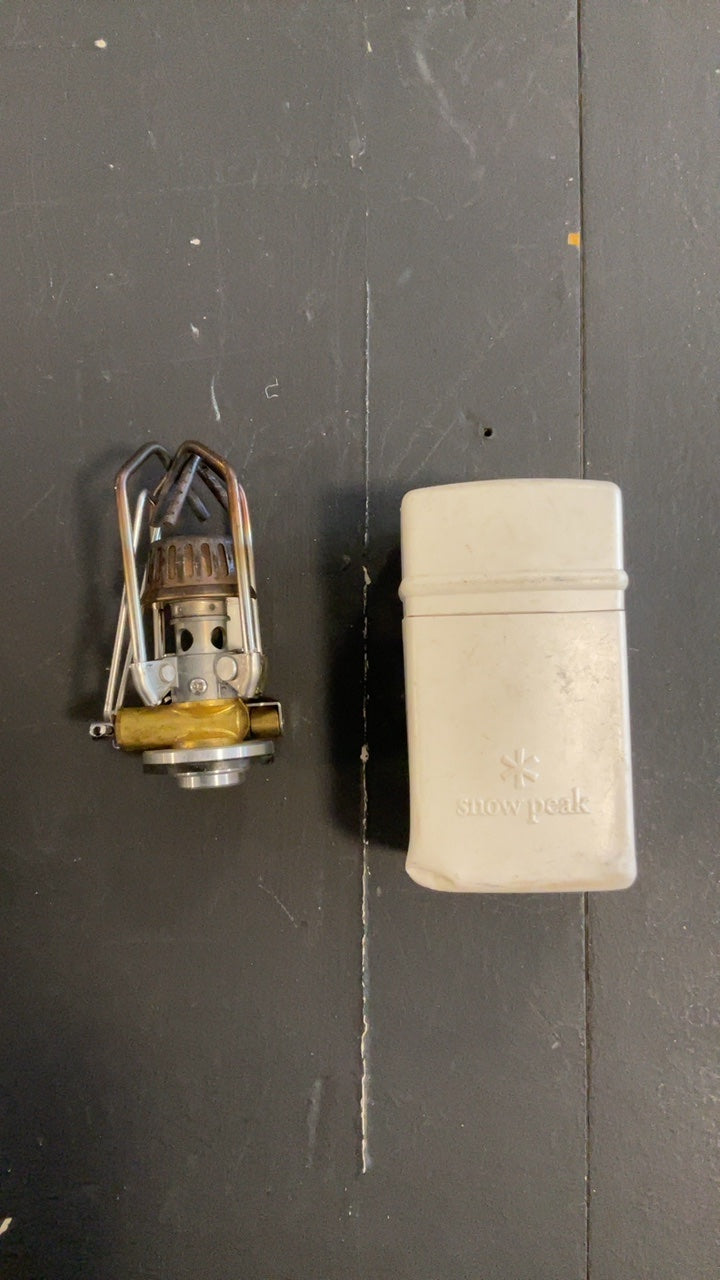 Snow Peak Stove Backpacking w/ Ignition