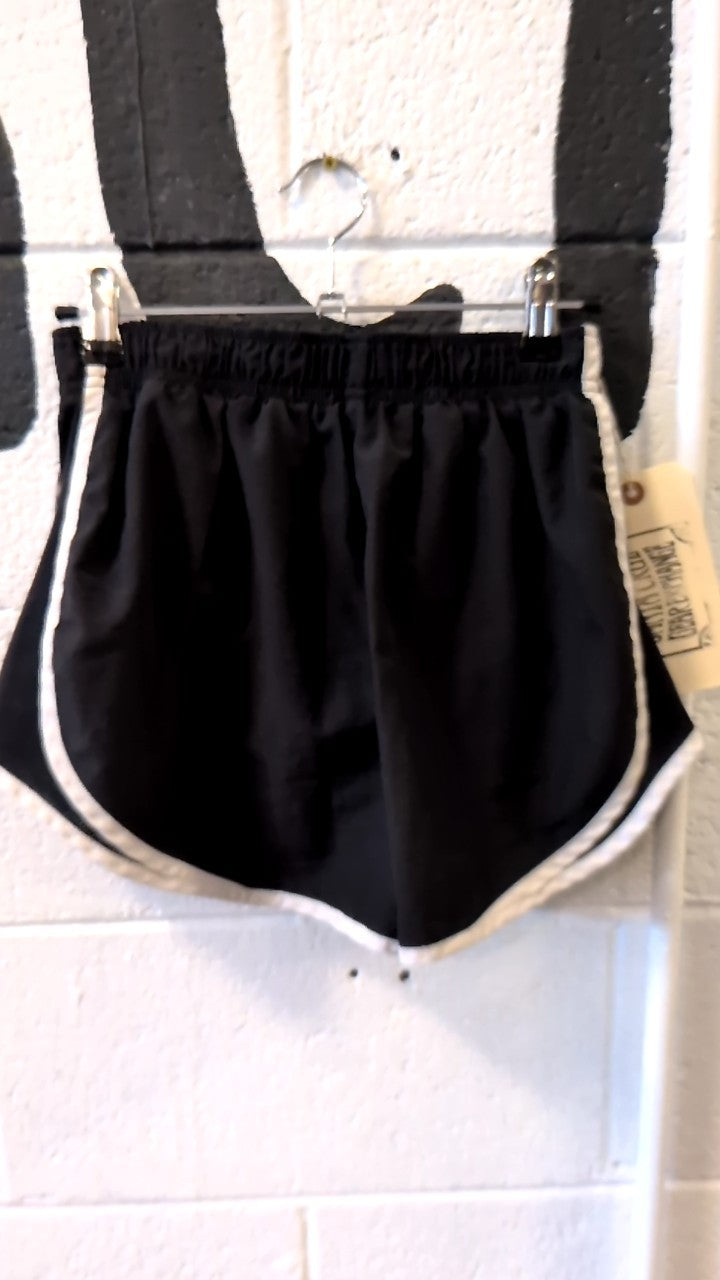 Nike Shorts S Black White Striped