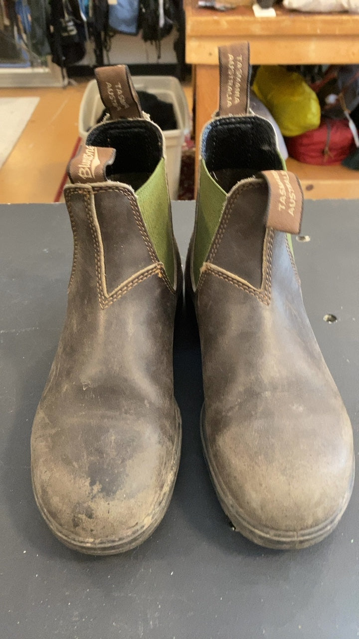 Blundstone Chelsea Boot Shoes 4.5 Brown/Green
