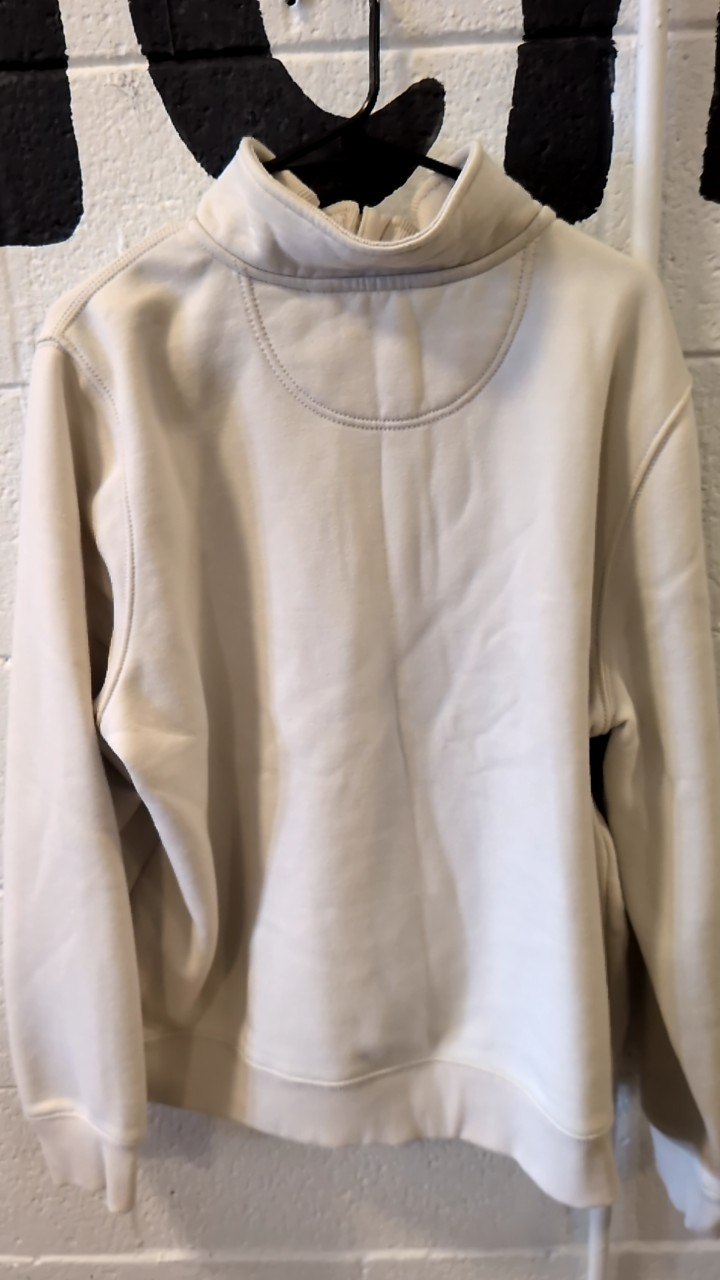 Carhartt Jacket XXL Cream Quarter Zip