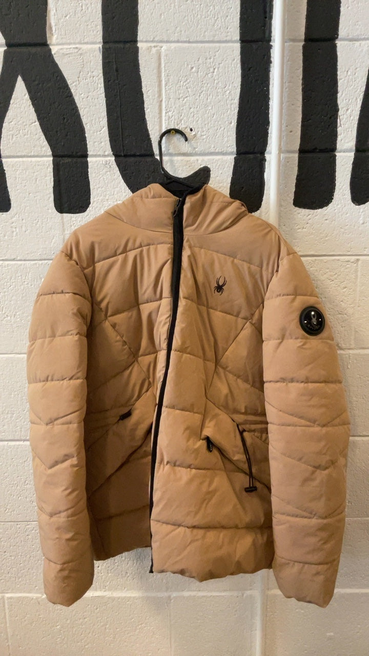 Spyder HydroWeb Insulated Jacket XL Beige