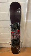 2003 LTD Snowboard 145cm Black/Red