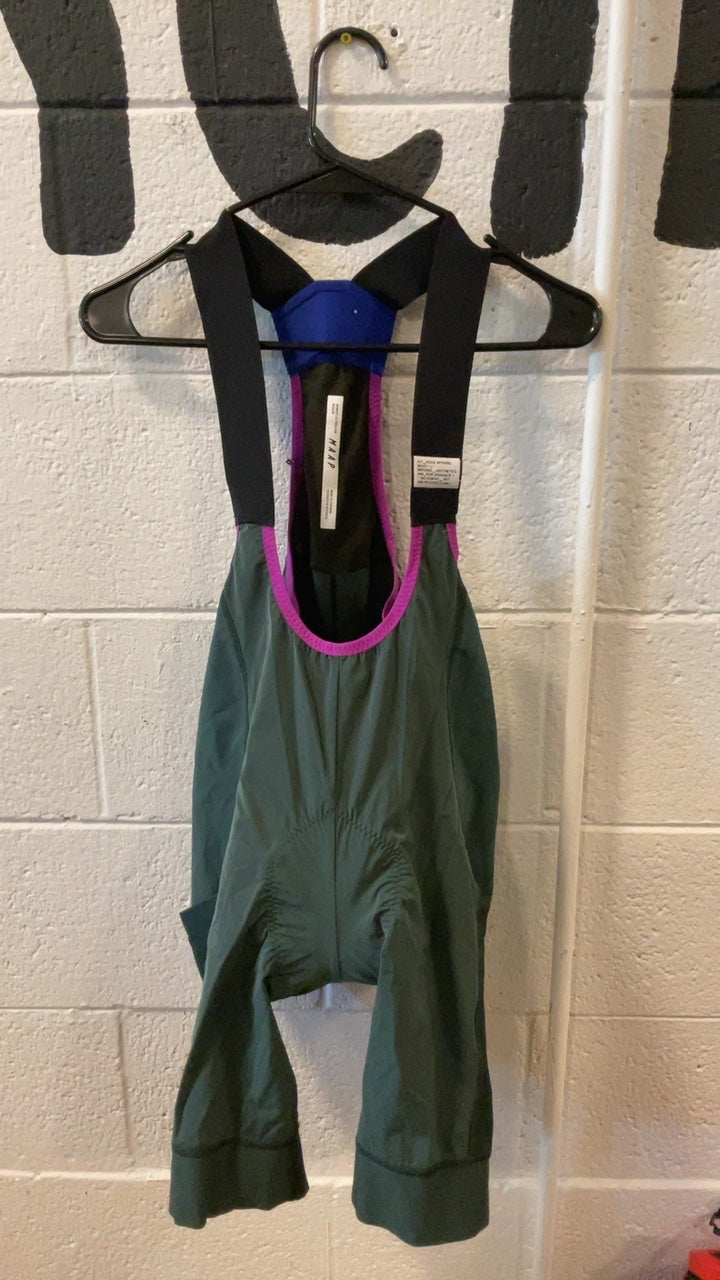 MAAP Alt Road Biking Bib W's M Green/Purple