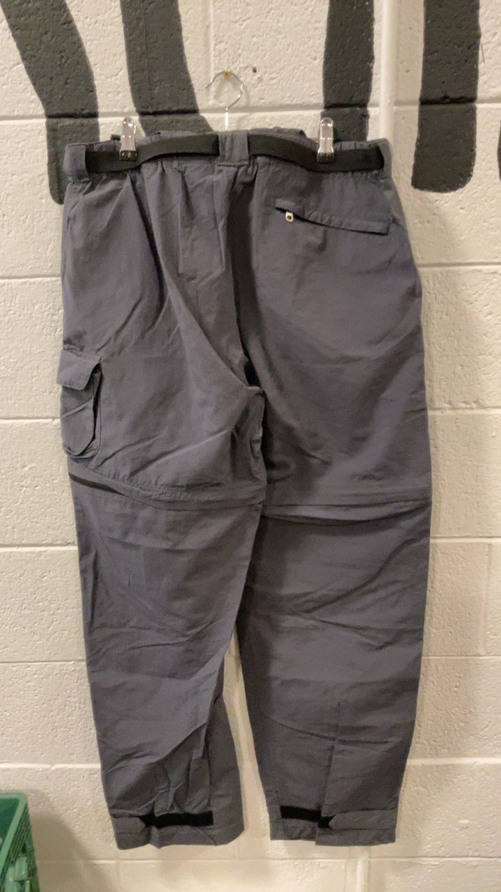 Last Chance Sportswear Zip-Off Pants L Grey