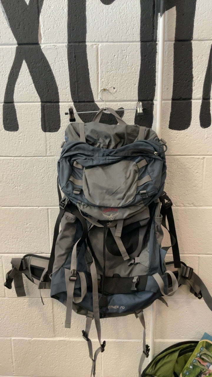 Osprey Aether 70 Backpack M Grey/Blue