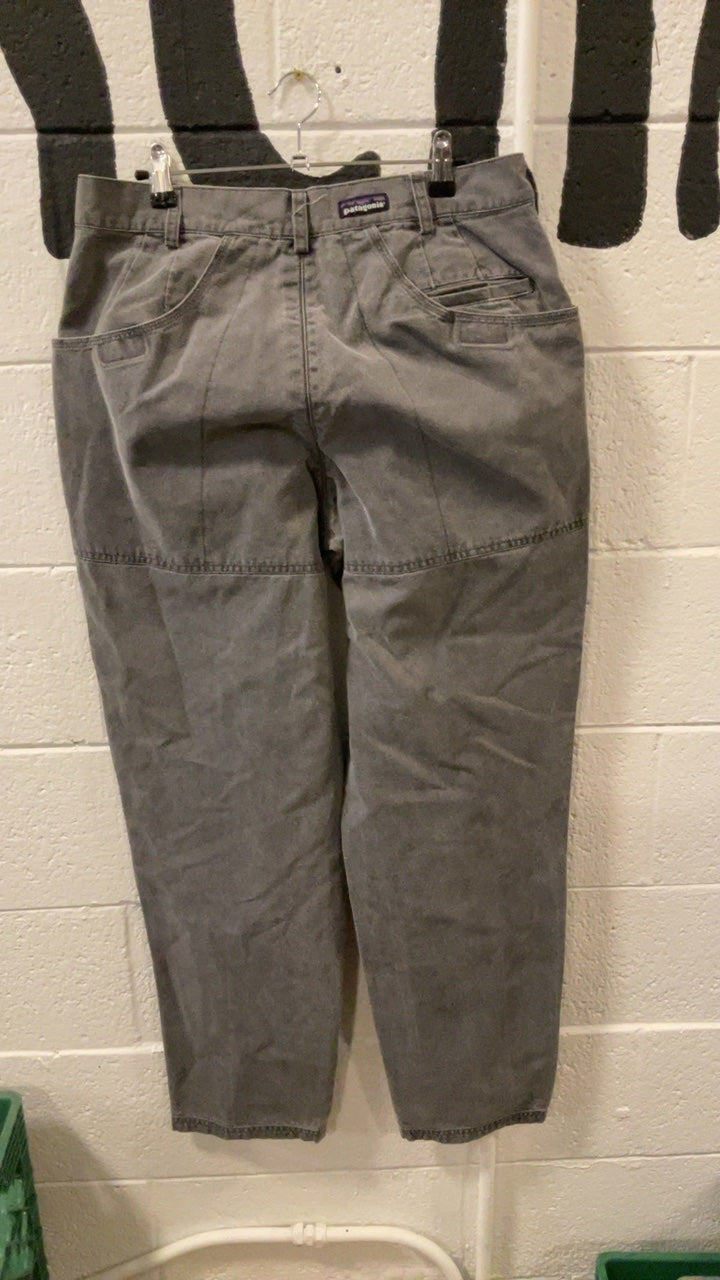 Patagonia Stand Up Double Knee Pants 33 Dark Grey