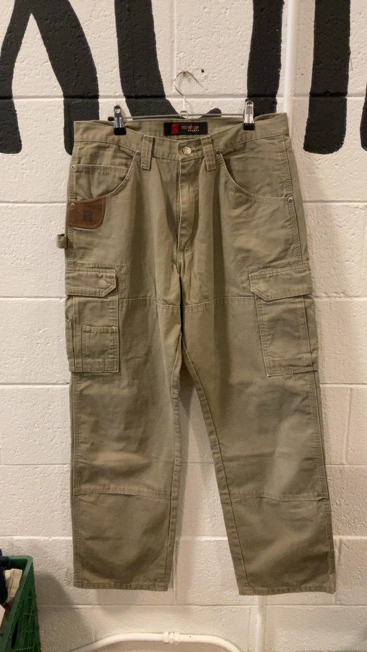 Riggs Workwear by Wrangler Pants 33x32 Brown