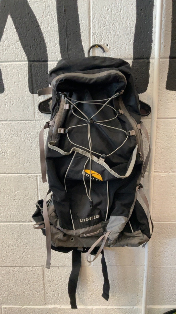 GoLite LiteSpeed 50L Backpack M Black/Grey