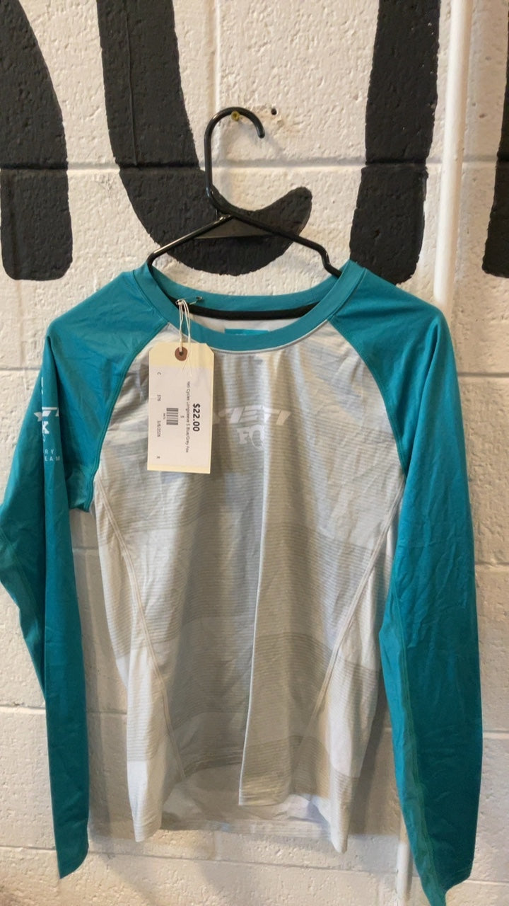 Yeti Cycles Longsleeve S Blue/Grey Fox