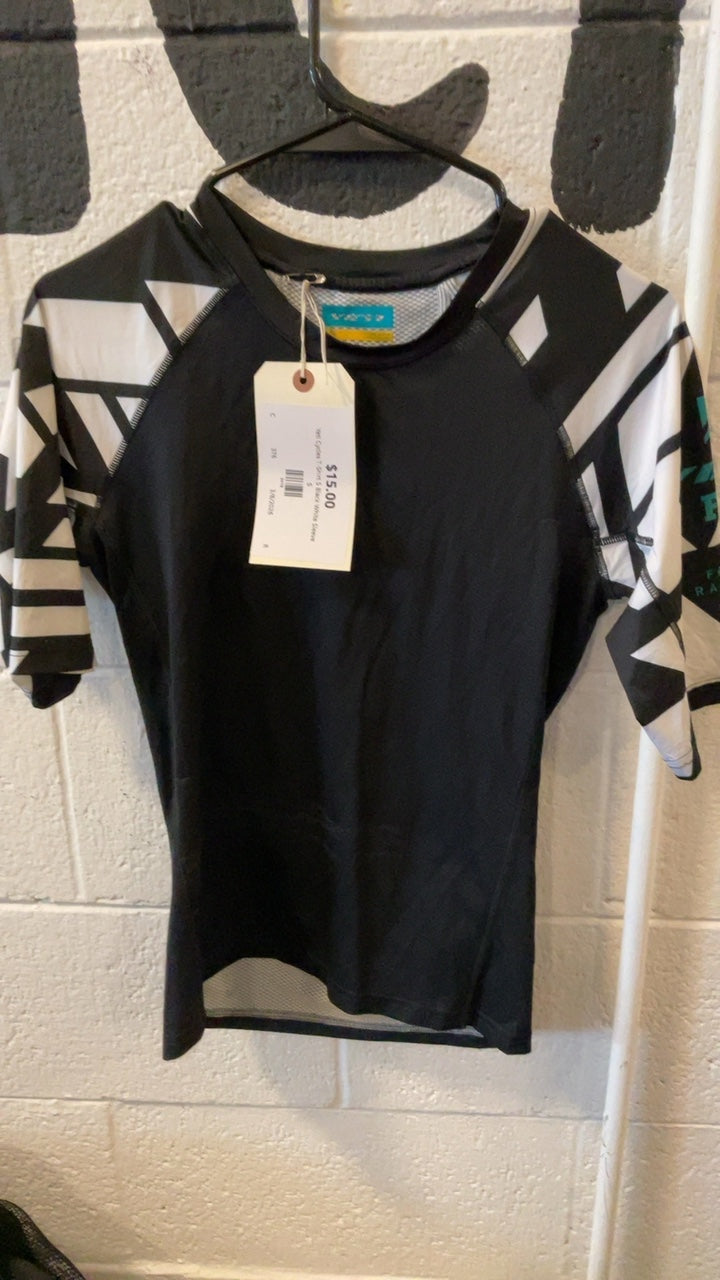 Yeti Cycles T-Shirt S Black White Sleeve