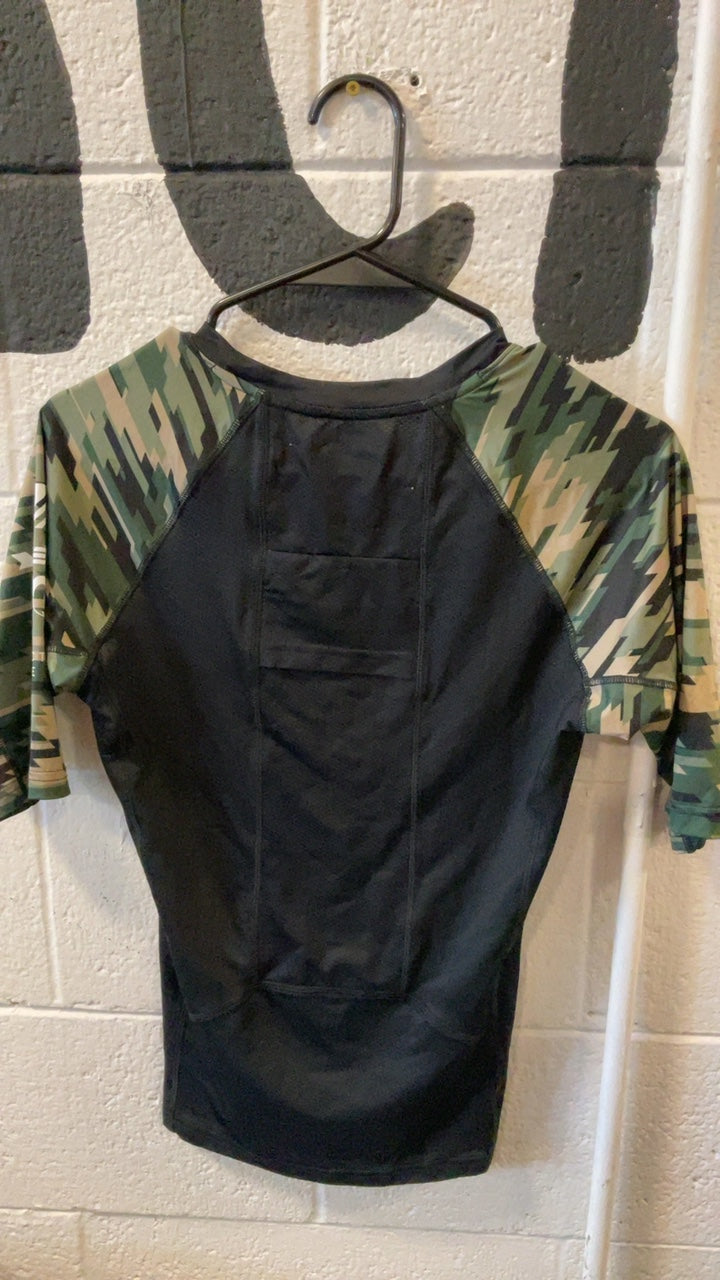 Yeti Cycles T-Shirt S Black Camo Sleeve