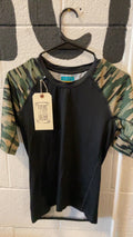Yeti Cycles T-Shirt S Black Camo Sleeve