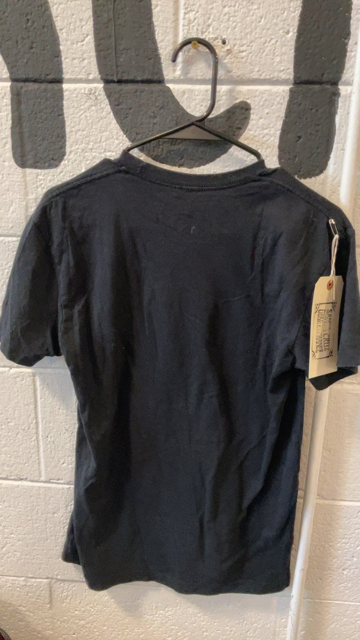 Seven iDP T-Shirt S Black Blue Logo
