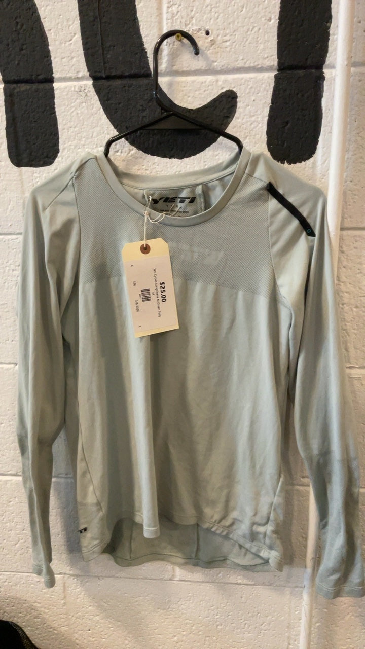 Yeti Cycles Longsleeve M Green Turq