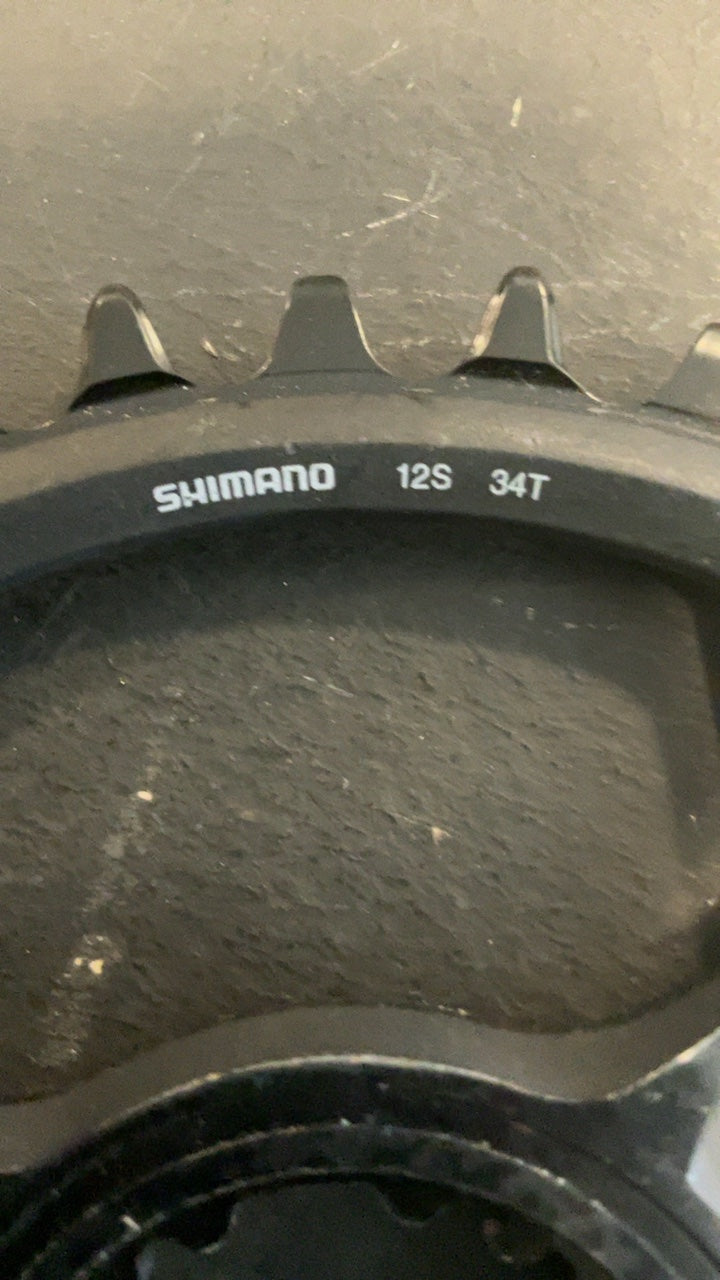Shimano Bike Parts (Chainring) 12s 34t SM-CRM85