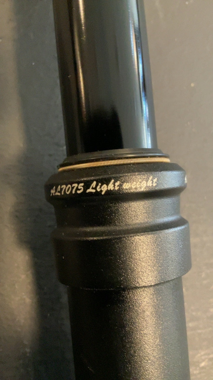 TransX Bike Parts (Dropper) 27-50mm Black AL7075