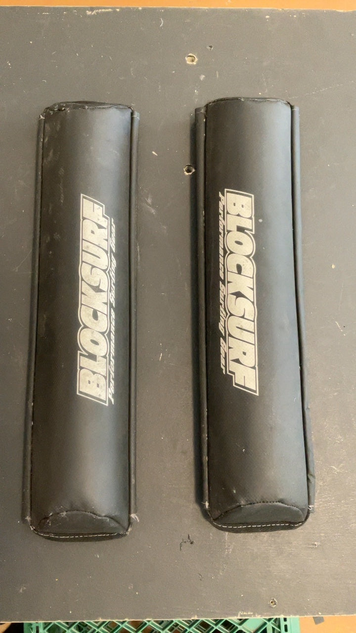 Blocksurf Surfboard (Accessories) Black Roof Rack Pads