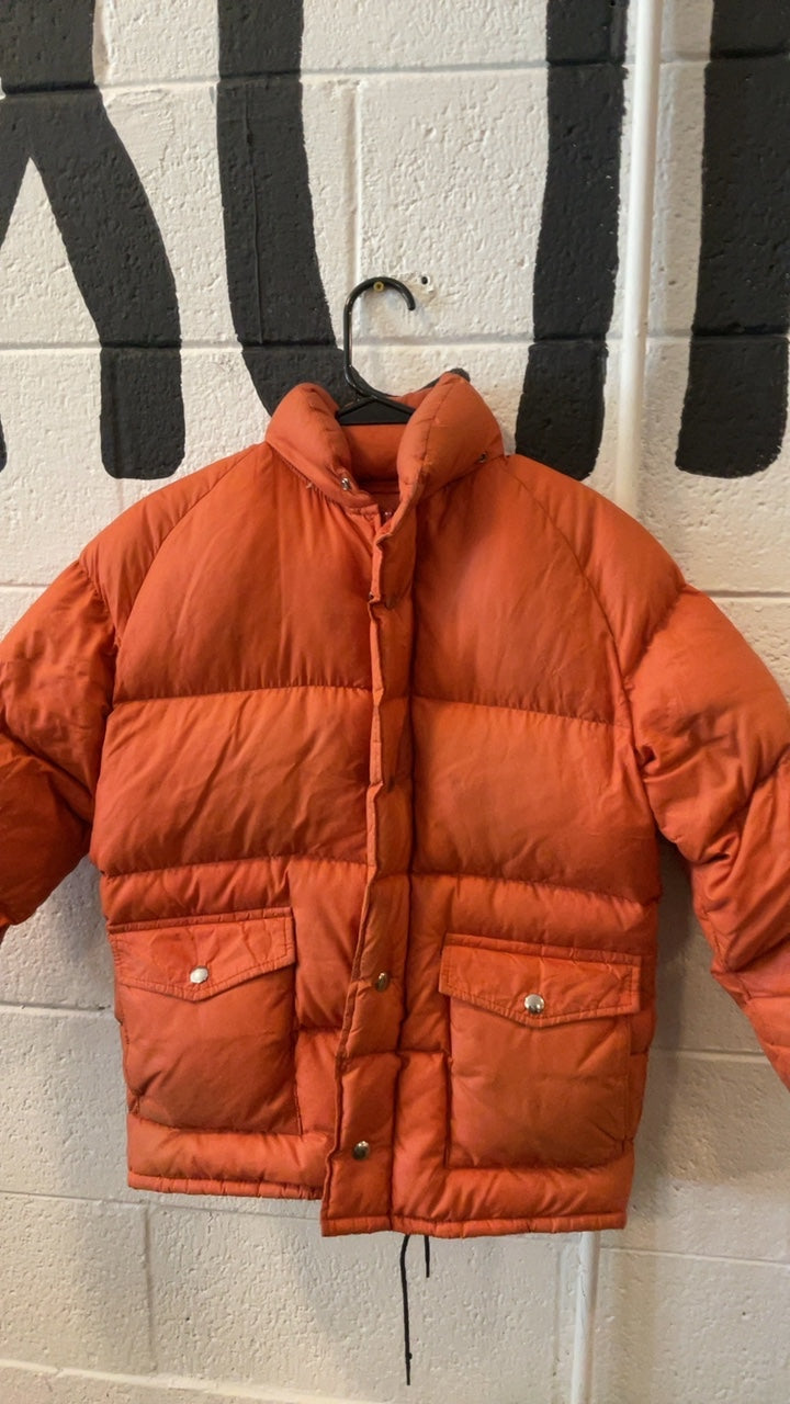 Pacific Trail Down Jacket (Full Zip/ No Hood) S Orange